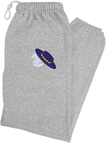 Vista 122 de LOGOVISION Pantalones deportivos, jogger para hombre con logotipo primario colegial, colección Heather atlética