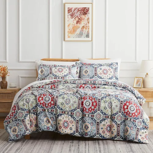 Vista 20 de Southshore Fine Living, Inc. Juego de funda de edredón tamaño extra grande individual/XL, ropa de cama de microfibra cepillada premium de fácil