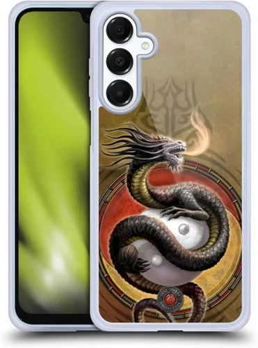 Vista 210 de Head Case Designs Officially Licensed Anne Stokes God's Hammer Guardian Dragons Gel Case [Military Grade Protection] Compatible with Samsung Galaxy