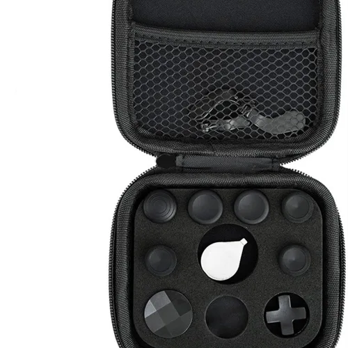 Vista 8 de Gaming Accessory Replacement for Xbox One Elite Series 2 Controller Accessories Replacement Buttons Pack Metal Mod 6 Swap Joystick, 4 Paddles, 2