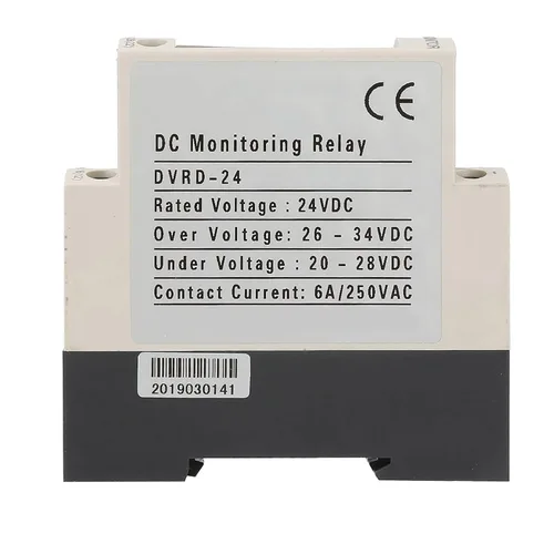 Vista 2 de Relé de monitoreo de sobretensión de bajo voltaje Disyuntor Módulo de control ajustable DC 12V/24V/36V/48V (DC24V)