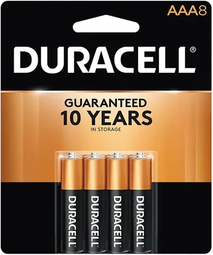 Vista 8 de Duracell - Pilas alcalinas AAA CopperTop - Batería triple A multiusos de larga duración para el hogar y el negocio - 12