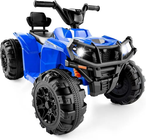 Vista 16 de Best Choice Products ATV eléctrico de 12 V para niños, juguete de 4 ruedas con audio Bluetooth, velocidad máxima de 2.4 mph, neumáticos con pisadas