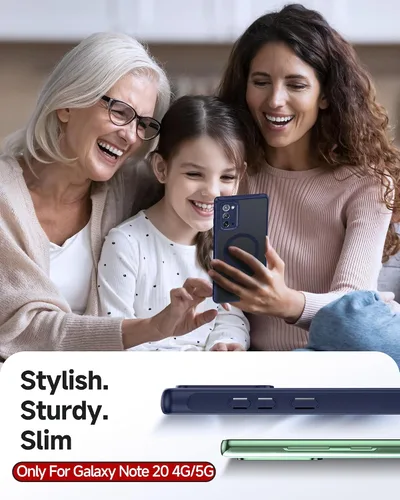 Vista 317 de LeYi Funda para teléfono Samsung-S23: protector de pantalla e imán MagSafe Púrpura