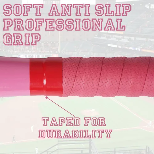 Vista 6 de KOTIONOK Bate de béisbol de aluminio, 28-30 pulgadas, 35 onzas, softbol, defensa personal, práctica de bateo, juegos de recolección y seguridad