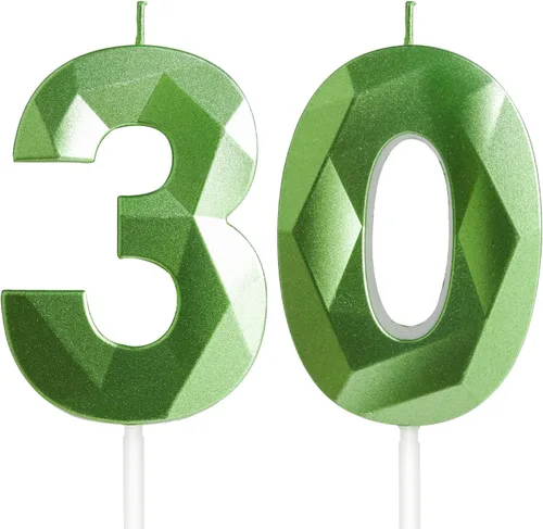 Vista 176 de Velas Número 1, Velas de Primer Cumpleaños, Vela Roja de Feliz Cumpleaños para Pastel, Decoraciones de Cobertura de Pastel de Diseño 3D para Niñas