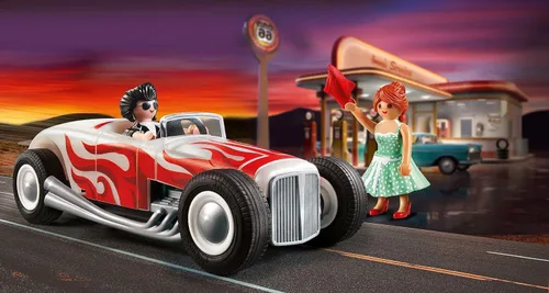 Vista 2 de Playmobil Paquete de inicio Hot Rod