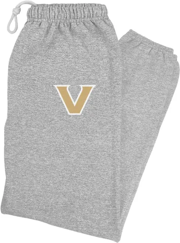 Vista 107 de LOGOVISION Pantalones deportivos, jogger para hombre con logotipo primario colegial, colección Heather atlética