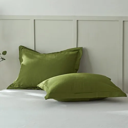 Vista 170 de Simple&Opulence Juego de funda de edredón de lino francés de 88 x 92 pulgadas, 5 piezas (1 funda de edredón, 4 fundas de almohada), mezcla de lino