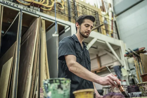 Vista 4 de Dickies - Calcetines altos con control de humedad de tecnología Dri-Tech para hombre paquete de varias