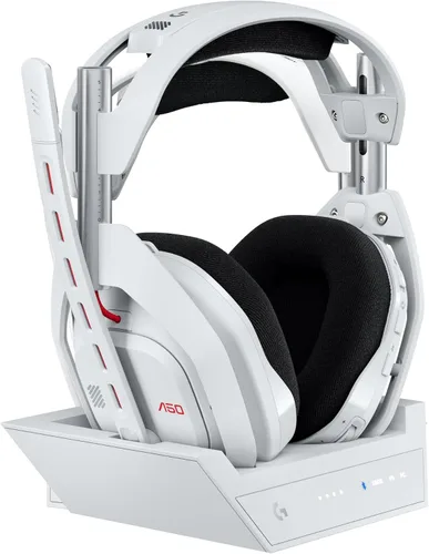Vista 7 de Logitech G Astro A50 X Multi-Platform Wireless Gaming Headset + Base Station for PS5/Xbox/PC: PLAYSYNC Video & Audio Switcher, HDMI 2.1 4K 120Hz