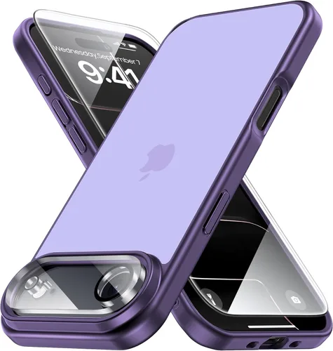 Vista 134 de Yriklso 3 en 1 Funda Magnética Fuerte para iPhone Air, 1X Protector de Pantalla + 1X Protector de Lente de Cámara, Cubierta Protectora a Prueba
