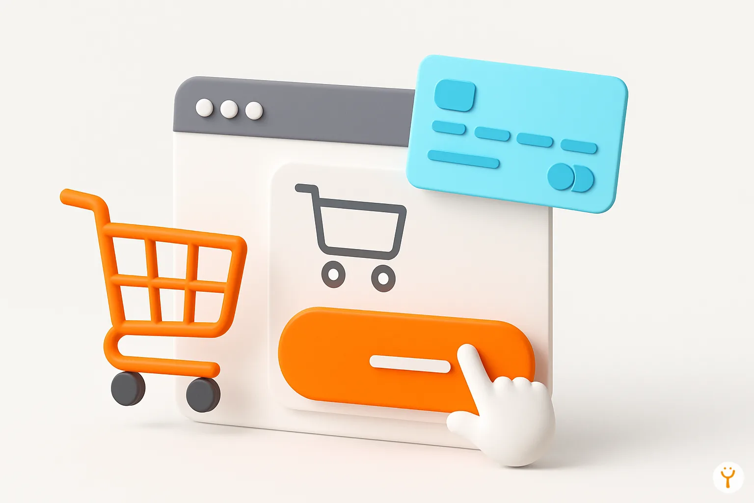 Carrito de compras en Yaxa con boton de compra rápida en un clic